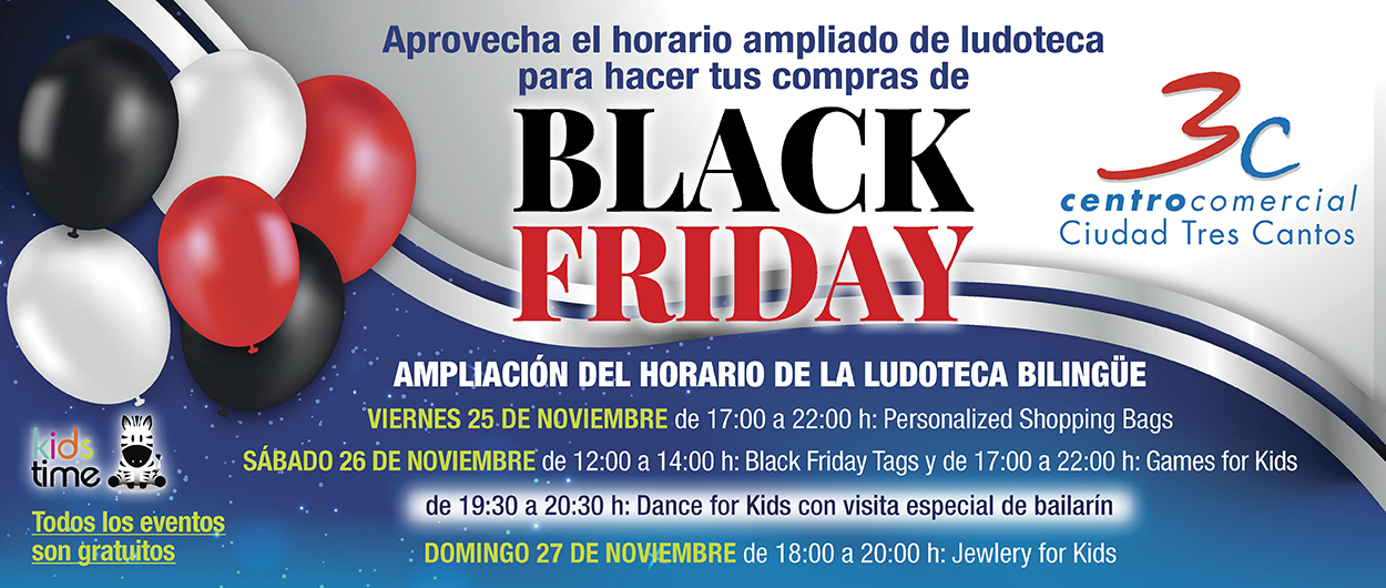 Ludoteca CC Tres Cantos Black Friday